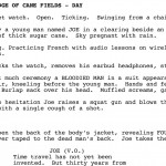 Scenes from the Looper screenplay