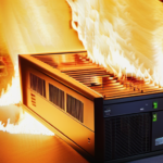 Web server on fire