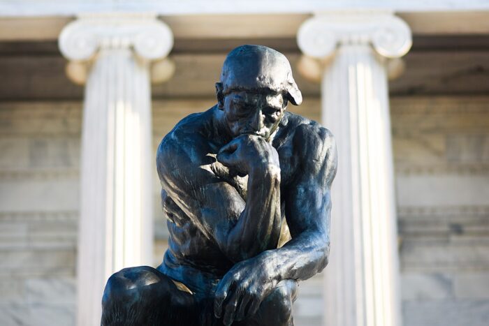 n The Thinker at the Cleveland Museum of Art
