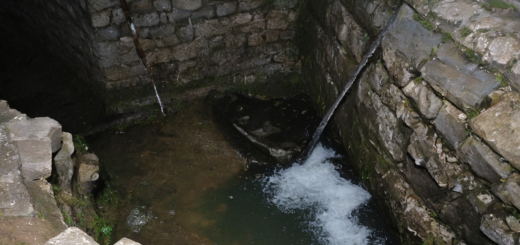 A small reservoir as seen in The Glyphs