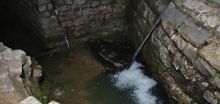 A small reservoir as seen in The Glyphs