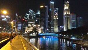 Singapore at night
