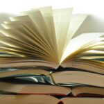 A pile of books. I love reading, but I can't when I'm writing.
