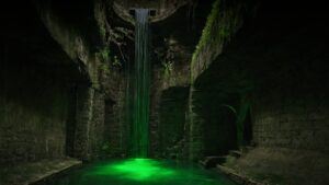 The Glyphs - Sewer Waterfall