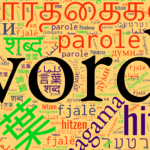 Words meaning 'words'