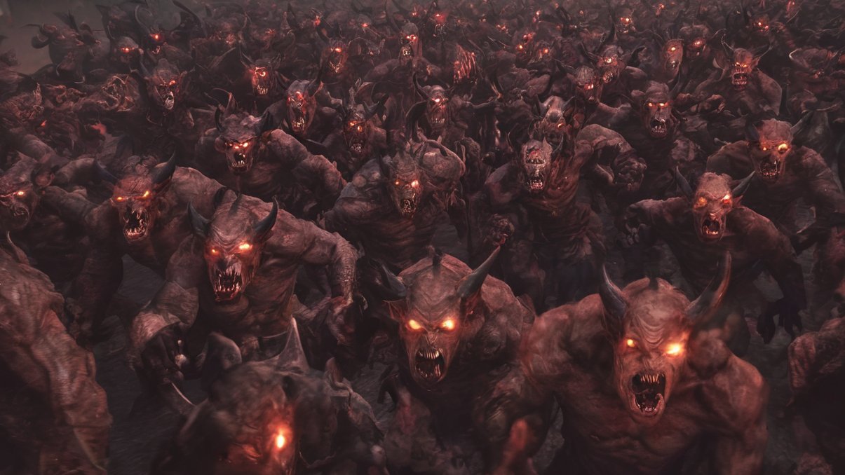 Battle of the Strand - 'Demon Horde' - unknown artist