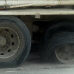 Truck Tyres go boom