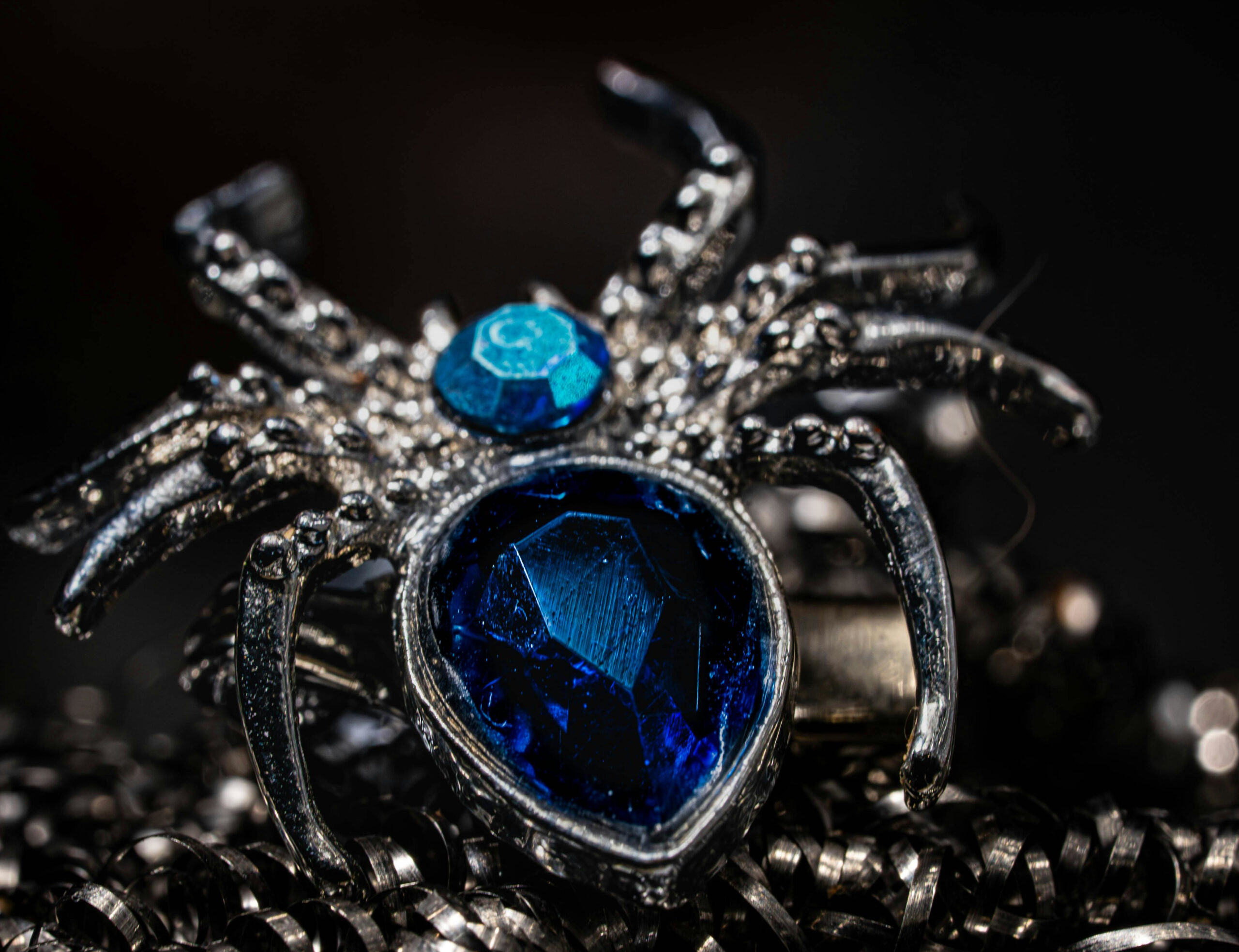 A jewelled spider